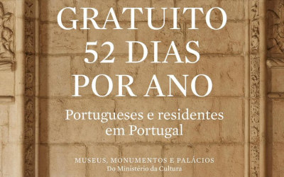 Entradas gratuitas para residentes em território nacional – novo sistema